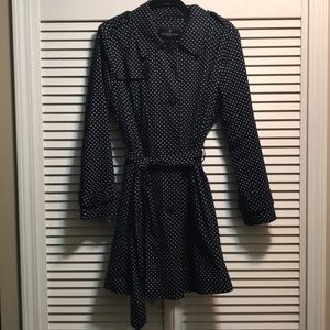 Navy Polka Dot Jacket